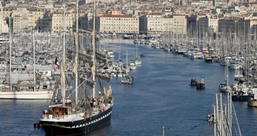 Olympic flame festivities in Marseille 